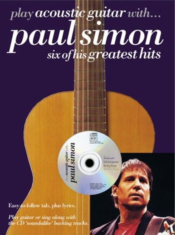 Play Acoustic Guitar With Paul Simon Book/CD (Softcover Book/CD)