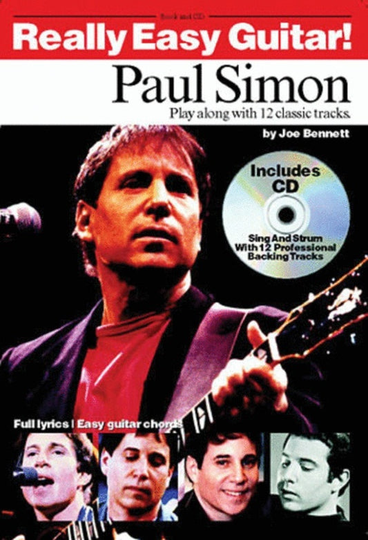 Really Easy Guitar Paul Simon Book/CD (Softcover Book/CD)