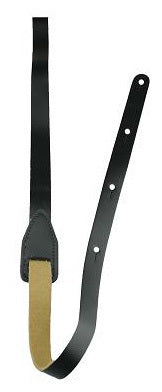 Perris Black Leather Mandolin Strap
