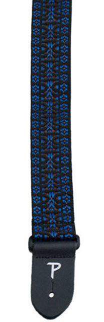 Perris 2" Poly Pro Hootenanny Guitar Strap with Leather Ends, Adjustable 39" to 58"