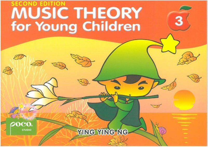 Music Theory for Young Children Level 3 2nd Edition by Ying Ying Ng, 52 Pages, Poco Studio
