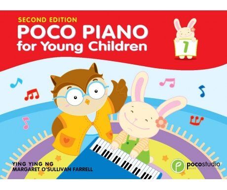 Poco Piano for Young Children Level 1 by Margaret O'Sullivan Farrell and Ying Ying Ng, 64 pages, Poco Studio