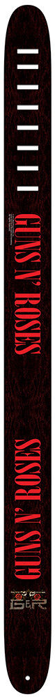 Perris 2.5" Leather Guns N Roses Licensed Guitar Strap with High Resolution Imaging — view 2