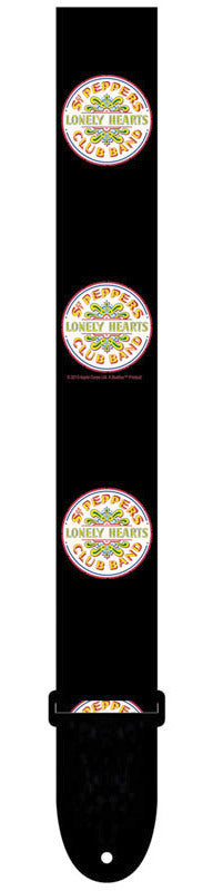 Perris 2" Polyester "Sgt Peppers" Licensed Beatles Guitar Strap, Adjustable 39" to 58"