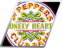 Perris 2" Polyester "Sgt Peppers" Licensed Beatles Guitar Strap, Adjustable 39" to 58" — view 2