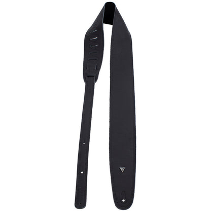 Perris 3" Double-Stitched Black Leather Bass Guitar Strap, Adjustable 41" to 56" — view 2