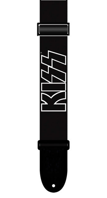 Perris 2" KISS Licensed Polyester Guitar Strap with Adjustable Length 39"-58"