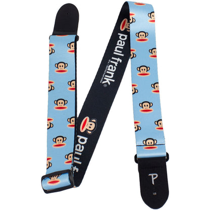 Perris 2" Polyester Paul Frank Julius Licensed Guitar Strap Sky Blue, Adjustable 39" to 58" — view 3