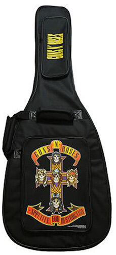Perris Licensed Guns N Roses Acoustic Guitar Gig Bag with Pockets and Backpack Straps