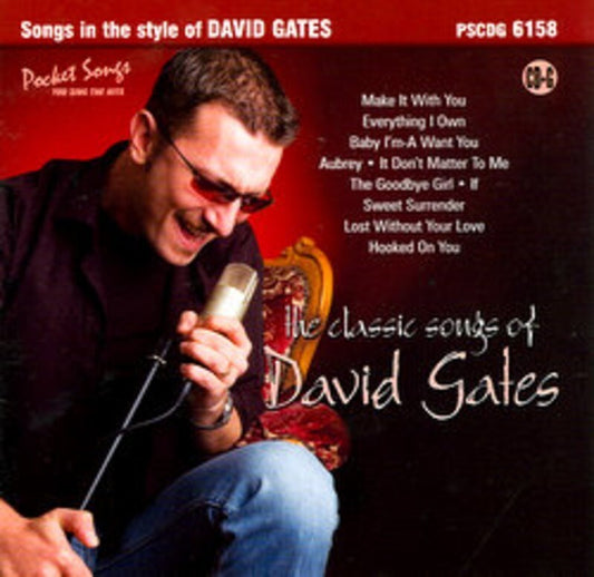Sing The Hits Classic Songs Of David Gates CDG