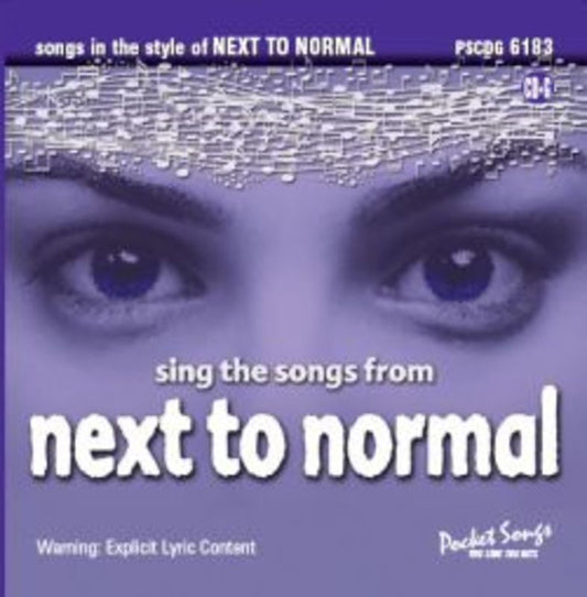 Sing The Shows Next To Normal CDG