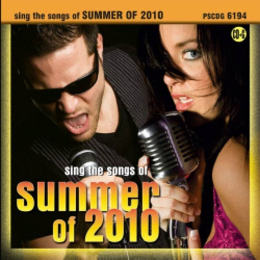 Sing The Hits Summer Of 2010 CDG
