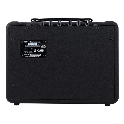 Belcat PTA10 Valve Guitar Combo Amplifier Black 10W 1x6.5" Speaker Hybrid Solid State with AUX Input and Headphone Output — view 3