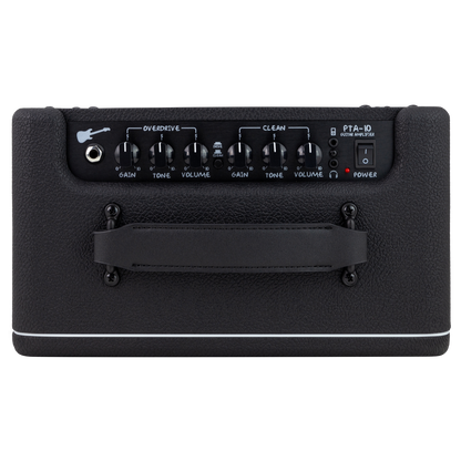 Belcat PTA10 Valve Guitar Combo Amplifier Black 10W 1x6.5" Speaker Hybrid Solid State with AUX Input and Headphone Output — view 4