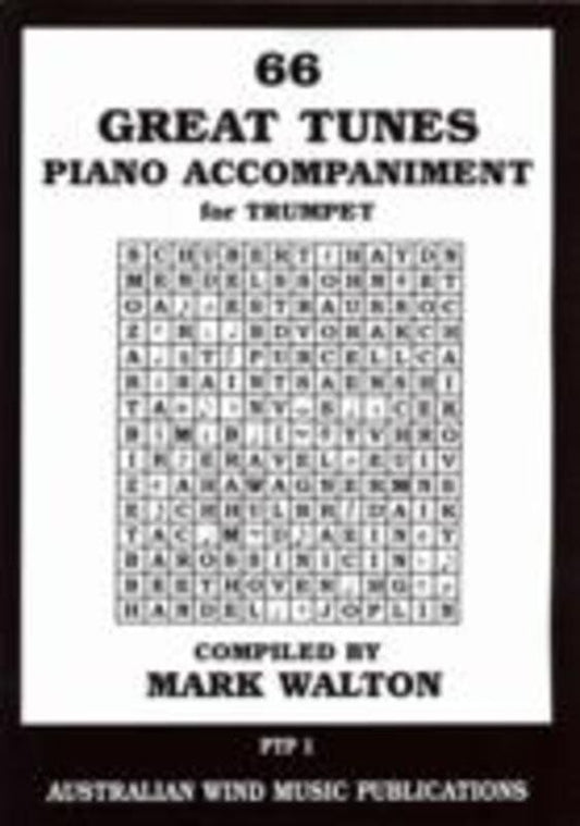 66 Great Tunes Piano Accompaniment for Trumpet by Mark Walton