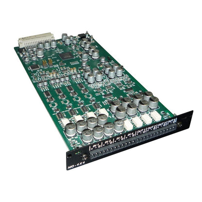 4 Mic/Line Input/4 Output Card NIO4X4 Peavey - Media Matrix