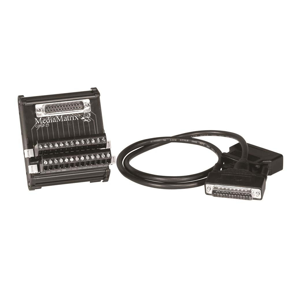Gpio Din Rail Breakout Panel NIOGPIO25 Peavey - Media Matrix — view 3