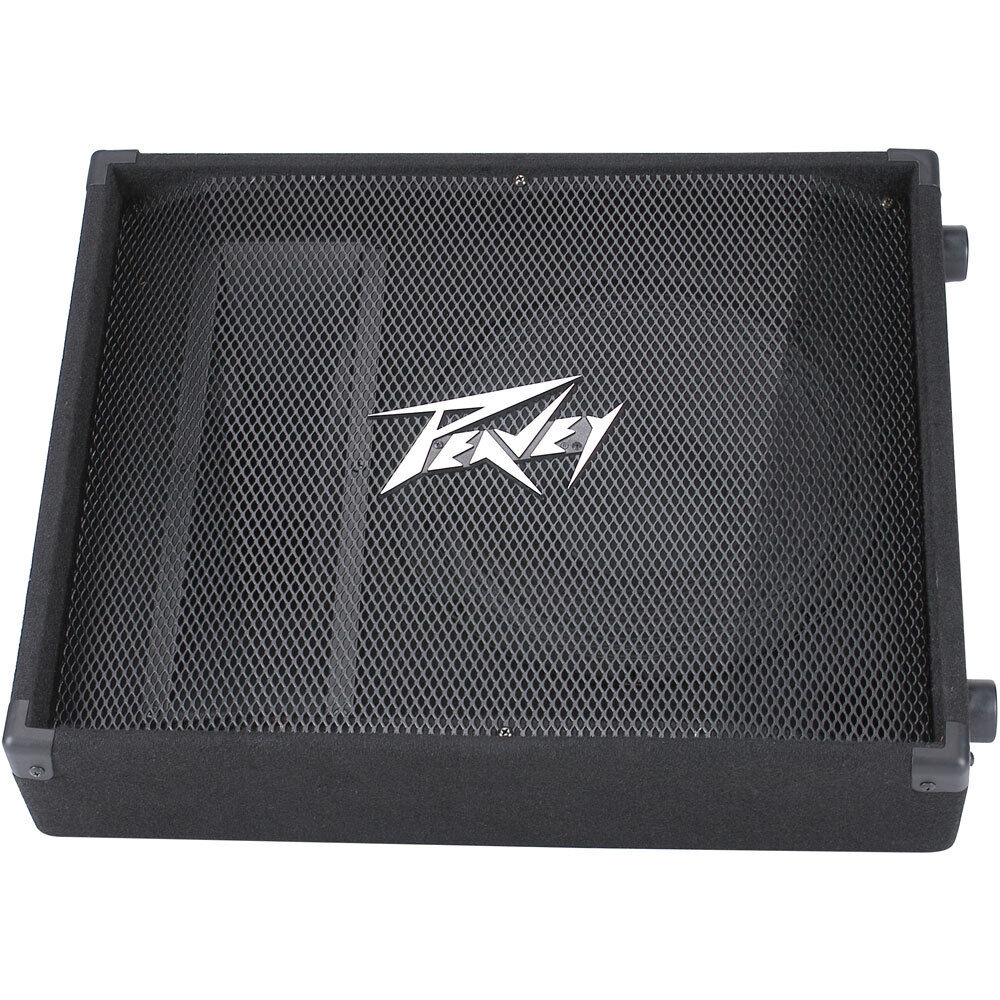 Peavey PV12M Passive 500W 12" Floor Monitor Speaker, Two-Way PA Monitor with Titanium Compression Driver and Sound Guard IV Protection — view 2