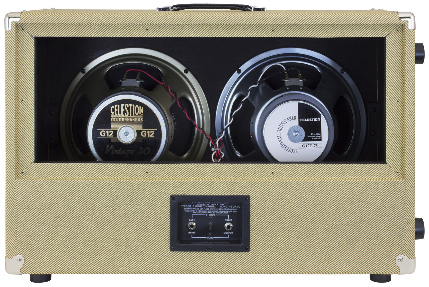 Peavey Classic Series 212-C Guitar Amp Cabinet 120-Watt with Celestion Speakers — view 4