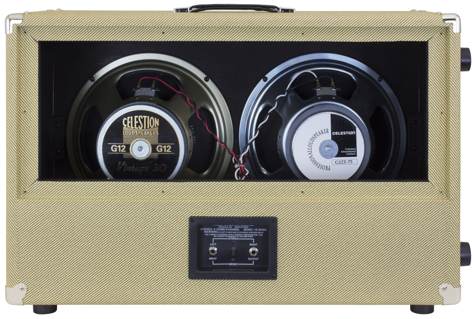 Peavey Classic Series 212-C Guitar Amp Cabinet 120-Watt with Celestion Speakers — view 4
