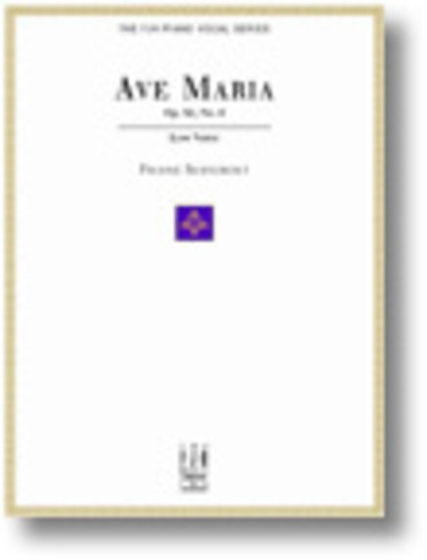 Ave Maria Op 52 No 6 Low Voice (Sheet Music)