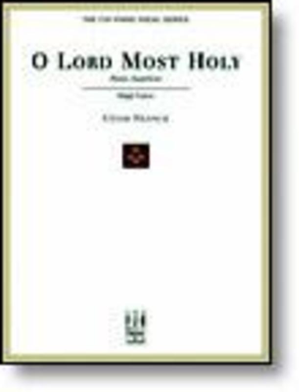 O Lord Most Holy Panis Angelicus High Voice (Sheet Music)