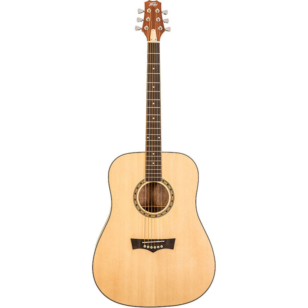 Peavey DW1 Delta Woods Series Dreadnought Acoustic Guitar with Spruce Top and Mahogany Back