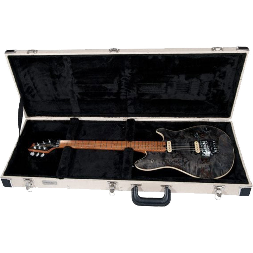 Peavey HP-2 Electric Guitar Poplar Burl Transparent Black Finish — view 4