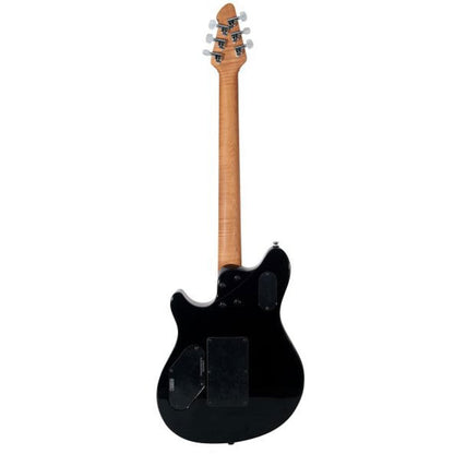 Peavey HP-2 Electric Guitar Poplar Burl Transparent Blue Finish with Roasted Maple Neck and Floyd Rose Tremolo — view 2