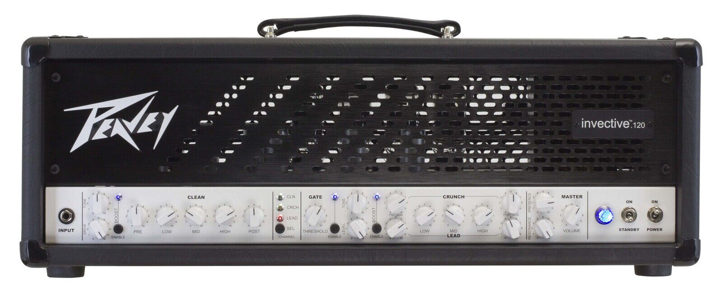 Peavey Invective.120 Guitar Amplifier Head 120-Watt with 3 Channels and MIDI Functionality — view 4
