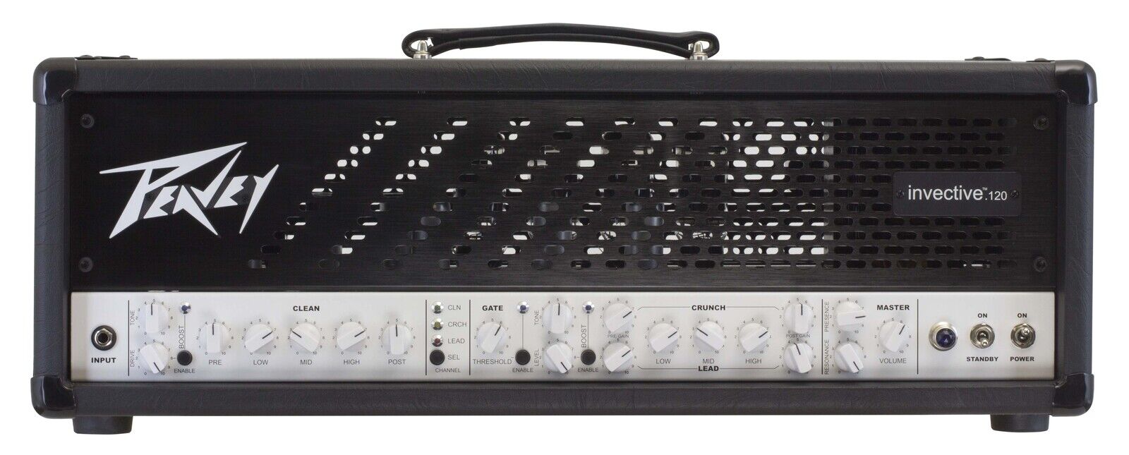 Peavey Invective.120 Guitar Amplifier Head 120-Watt with 3 Channels and MIDI Functionality — view 3