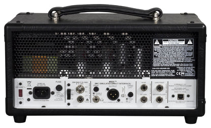 Peavey Invective MH Mini Guitar Amplifier Head 20-Watt, Electric Guitar Amp with EL84 & 12AX7 Tubes, Footswitchable Features, USB Output — view 3