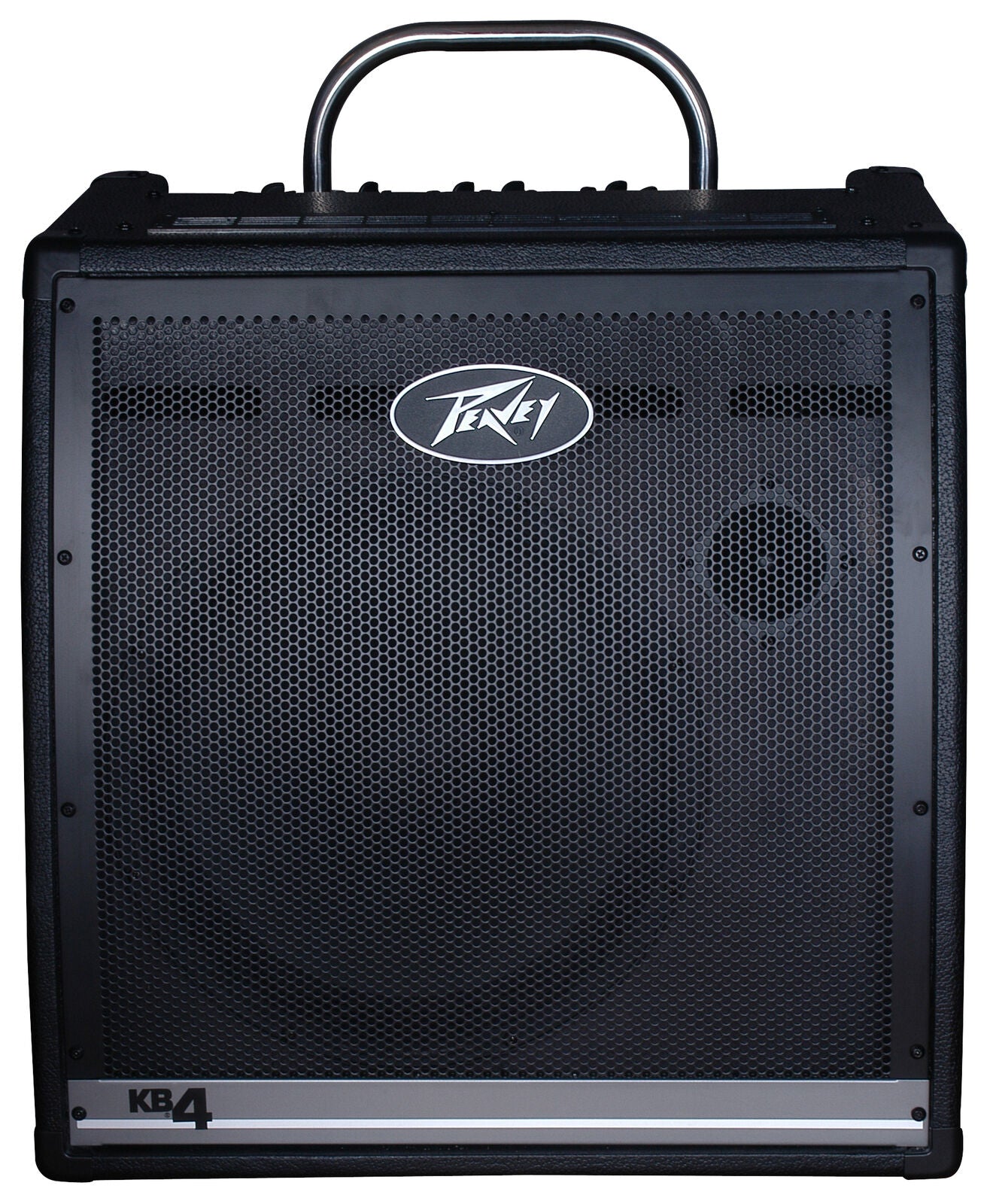 Peavey KB4 Keyboard Amplifier 75W 1x15" PA System with 4 Channels, XLR Inputs, Stereo Effects Loop, and Built-in Casters — view 2
