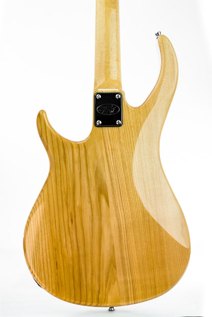 Peavey Milestone Series 4 String Electric Bass Guitar Natural Finish — view 5