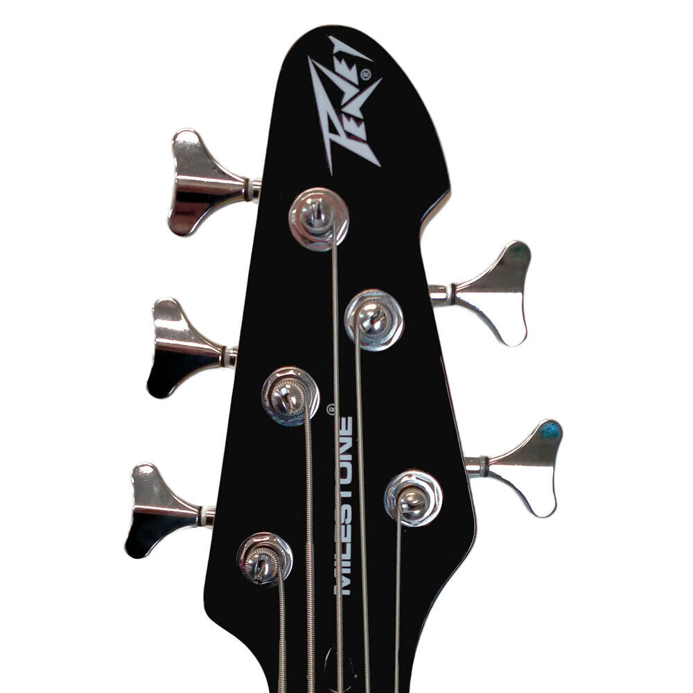 Peavey Milestone Series 5-String Electric Bass Guitar Black — view 4
