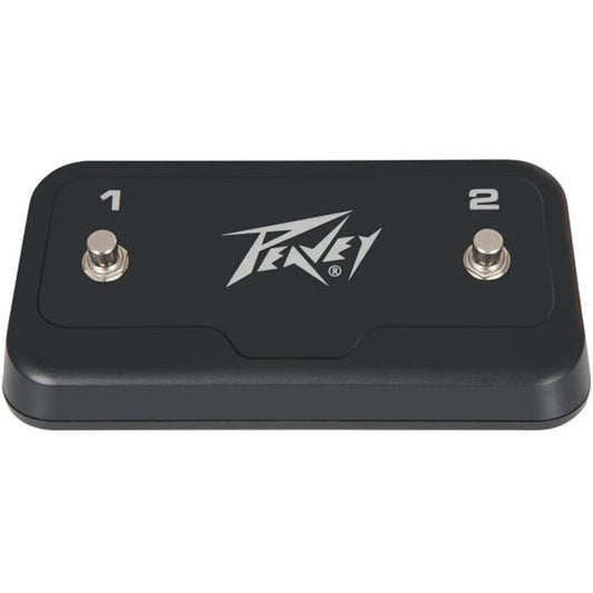 Peavey Multi-Purpose 2-Button Footswitch with 15' Cable and Ergonomic Design