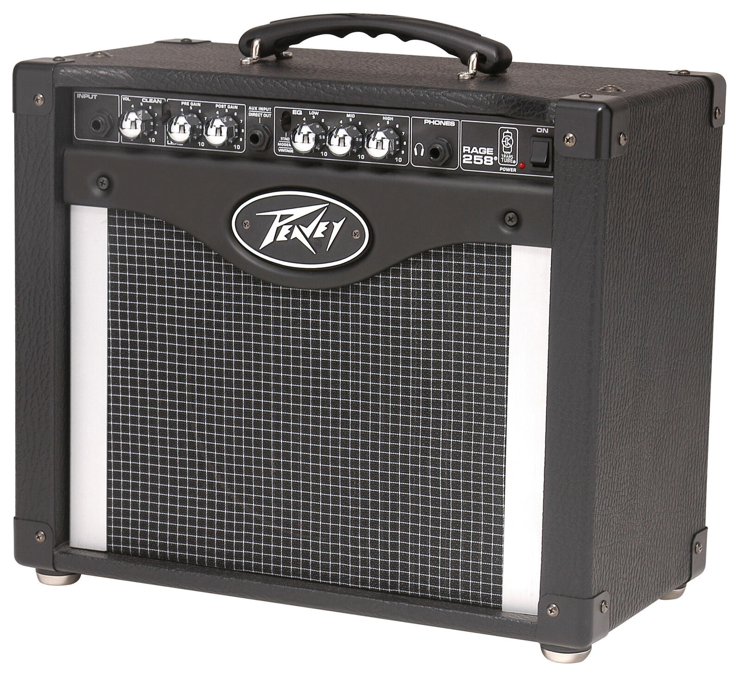 Peavey TransTube Rage258 25-Watt 1x8" Electric Guitar Amp Combo with Blue Marvel Speaker and 3-Band EQ — view 3