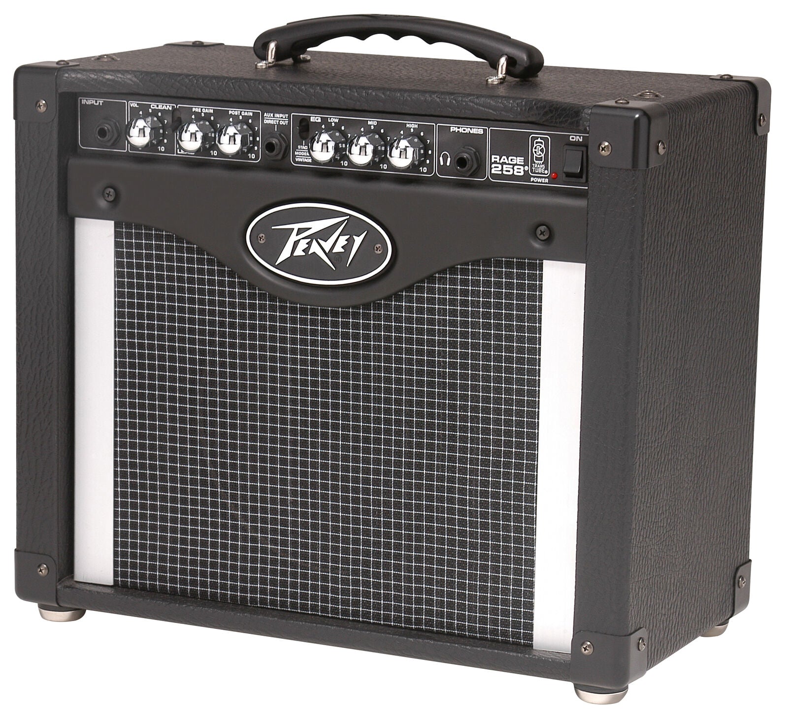 Peavey TransTube Rage258 25-Watt 1x8" Electric Guitar Amp Combo with Blue Marvel Speaker and 3-Band EQ — view 3
