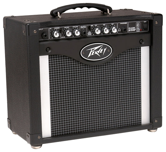 Peavey TransTube Rage258 25-Watt 1x8" Electric Guitar Amp Combo with Blue Marvel Speaker and 3-Band EQ