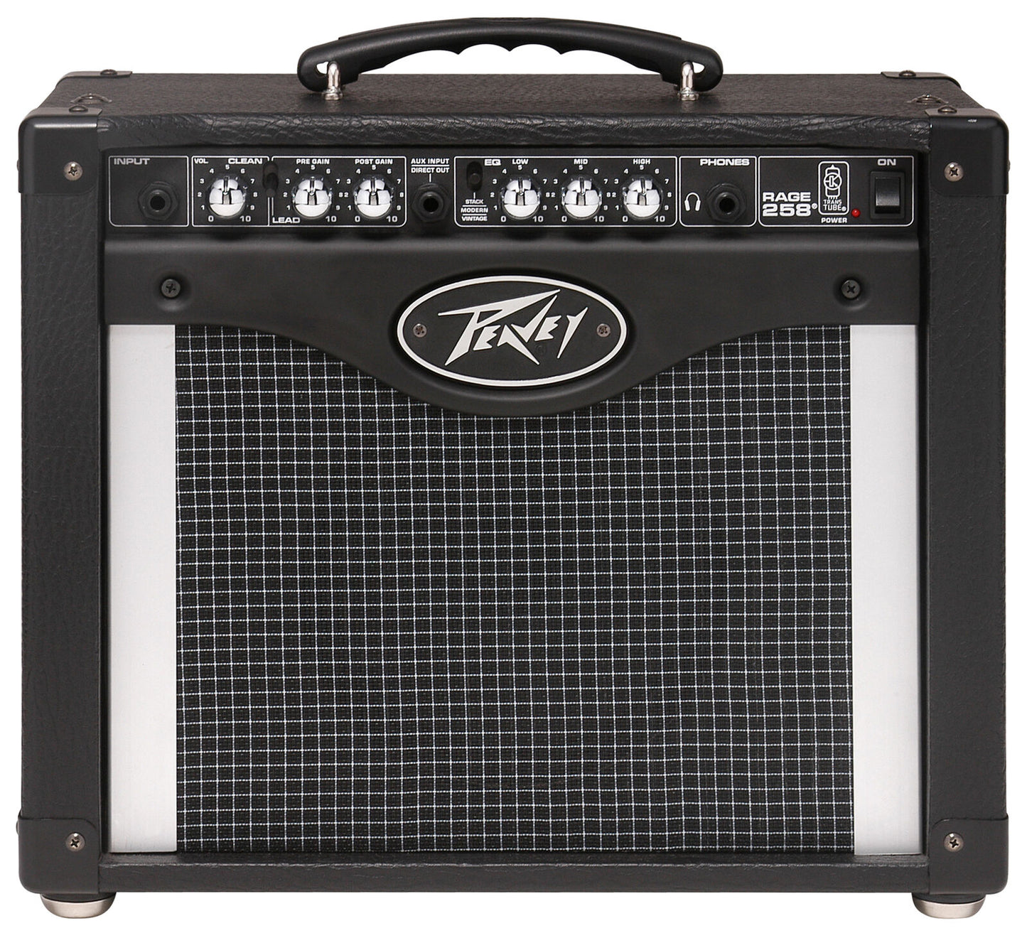 Peavey TransTube Rage258 25-Watt 1x8" Electric Guitar Amp Combo with Blue Marvel Speaker and 3-Band EQ — view 2