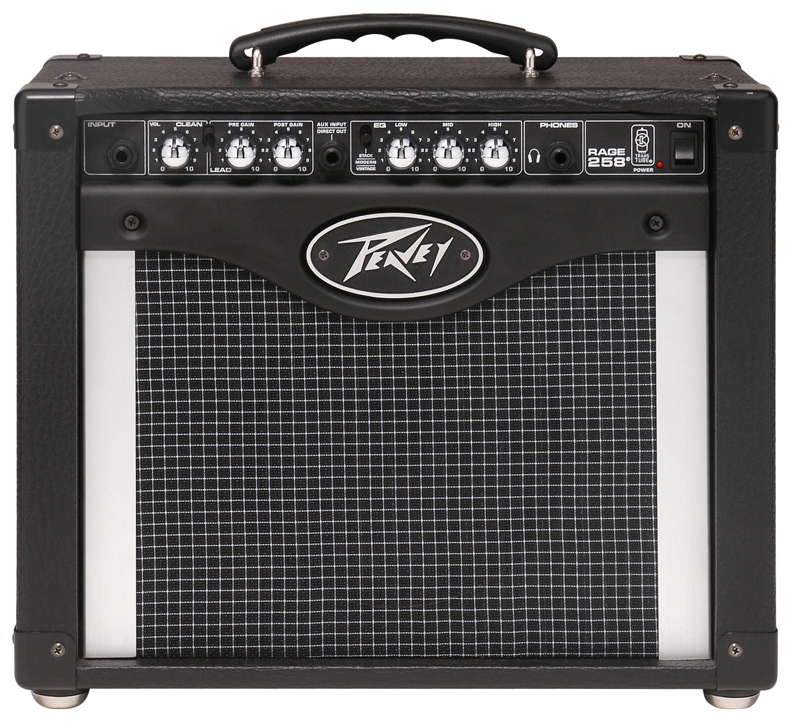 Peavey TransTube Rage258 25-Watt 1x8" Electric Guitar Amp Combo with Blue Marvel Speaker and 3-Band EQ — view 2