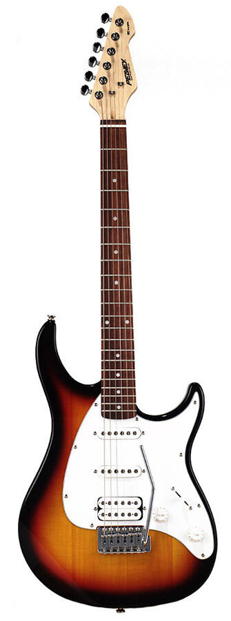 Peavey Raptor Plus Series Electric Guitar Sunburst SSH Solid Body