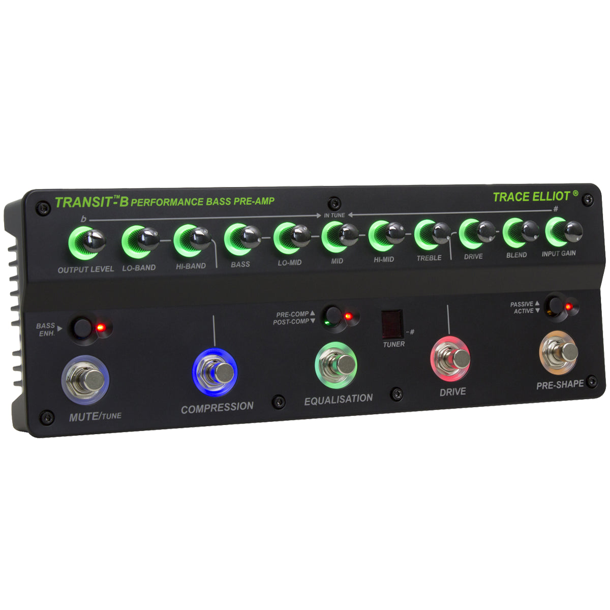 Trace Elliot® Transit™ B Bass Pre-amp & Effects Pedal