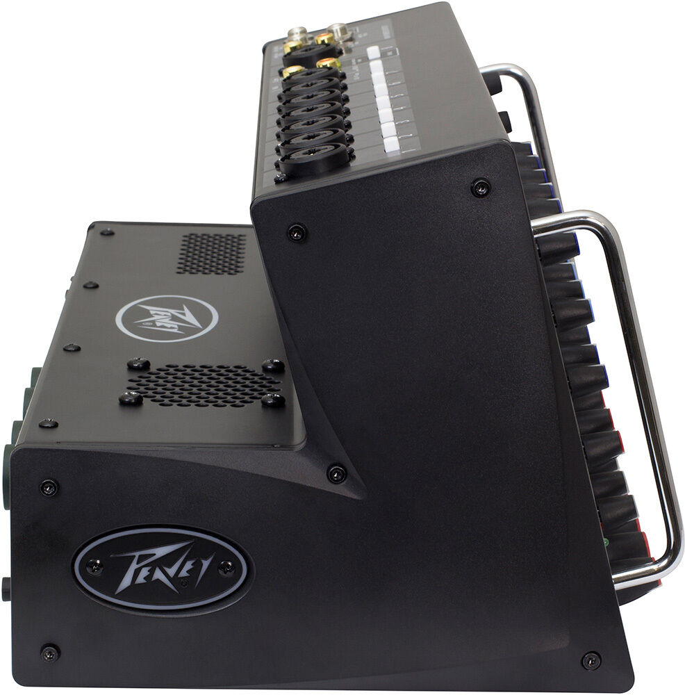 Peavey XR-S Portable 8-Channel Powered Mixer 1500 Watts with Bluetooth, Digital Effects, KOSMOS Bass Enhancement, Dual 9-Band EQ, USB Player — view 3