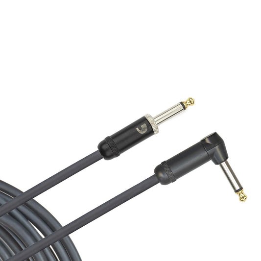 D'Addario American Stage Instrument Cable, Right to Straight, 15 feet
