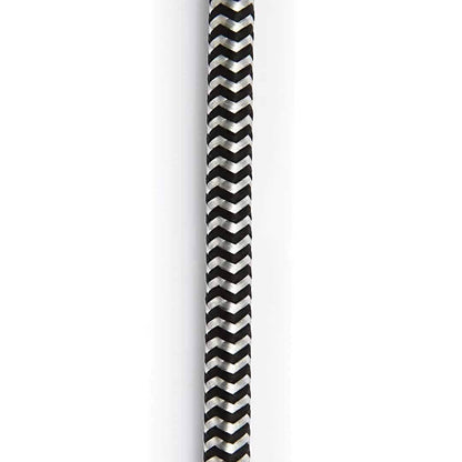D'Addario PW-BG-10BG 10FT Braided Instrument Cable with Straight 1/4" TS Connectors, Dual-Layer Shielding, and Lifetime Warranty — view 4