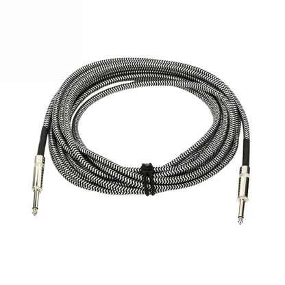 20FT D'Addario PW-BG-20BG Braided Instrument Cable Black-Grey — view 2