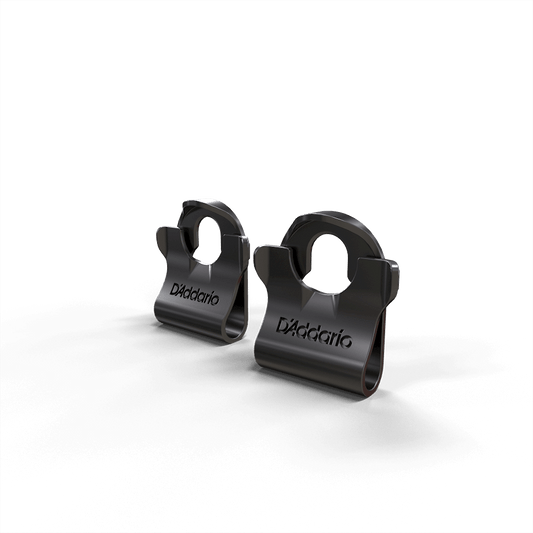 D'Addario PW-DLC-01 Dual-Lock Strap Locks for Instruments and Cables (Black)