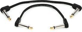 DAddario PW-FPRR-206 Custom Series Flat Patch Cables 6"