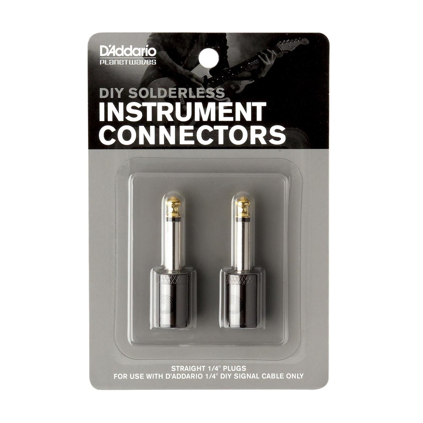 1/4" Plug - Straight